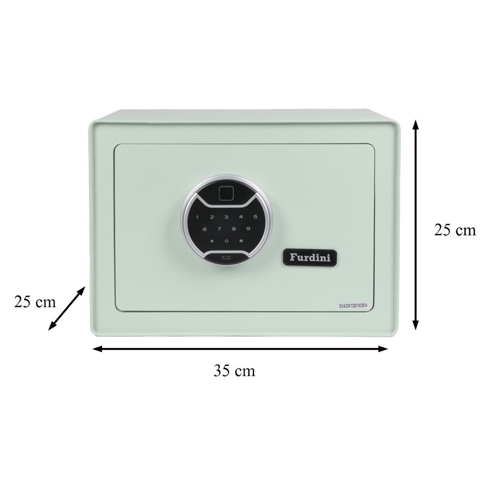 ตู้นิรภัย FINGERPRINT FURDINI F3401S สีเขียว