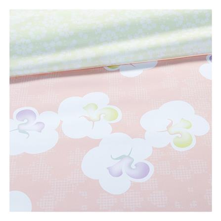 ชุดผ้าปูที่นอน 5 ฟุต (ชุด 5 ชิ้น) SANTAS MODAL PEACHY OS_3