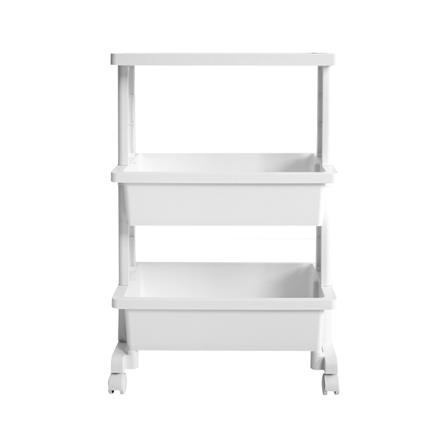 ชั้นวางของ 3 ชั้น STACKO HANA SIZE M 45x35x71.5 ซม. สีขาว_1