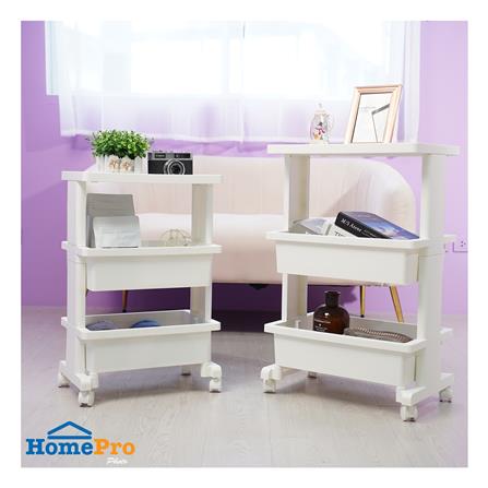 ชั้นวางของ 3 ชั้น STACKO HANA SIZE M 45x35x71.5 ซม. สีขาว_4