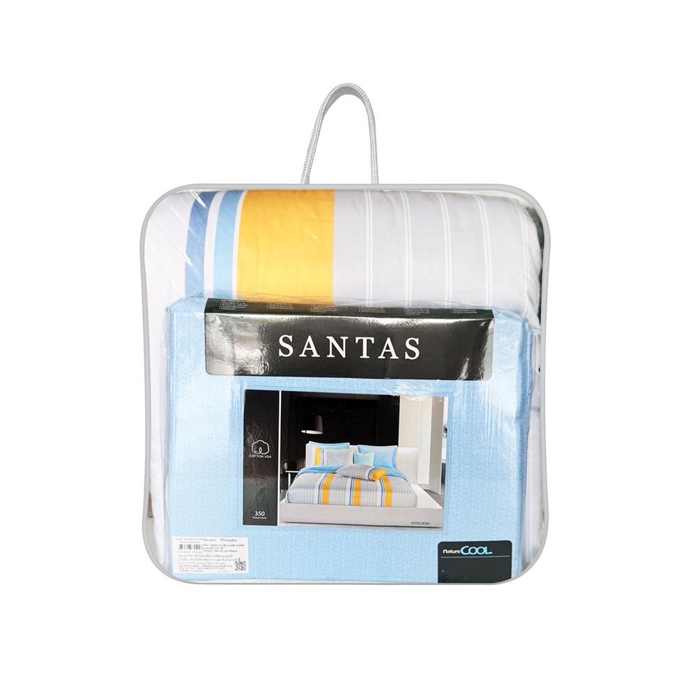 ชุดผ้าปูที่นอน 3.5 ฟุต (ชุด 5 ชิ้น) SANTAS COTTON USA JOYBLOOM GR