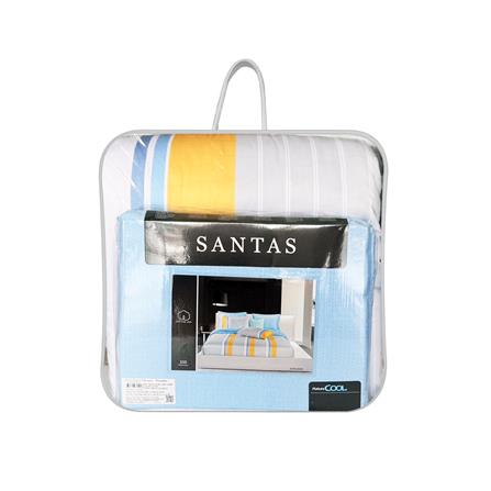 ชุดผ้าปูที่นอน 5 ฟุต (ชุด 7 ชิ้น) SANTAS COTTON USA JOYBLOOM GR_6