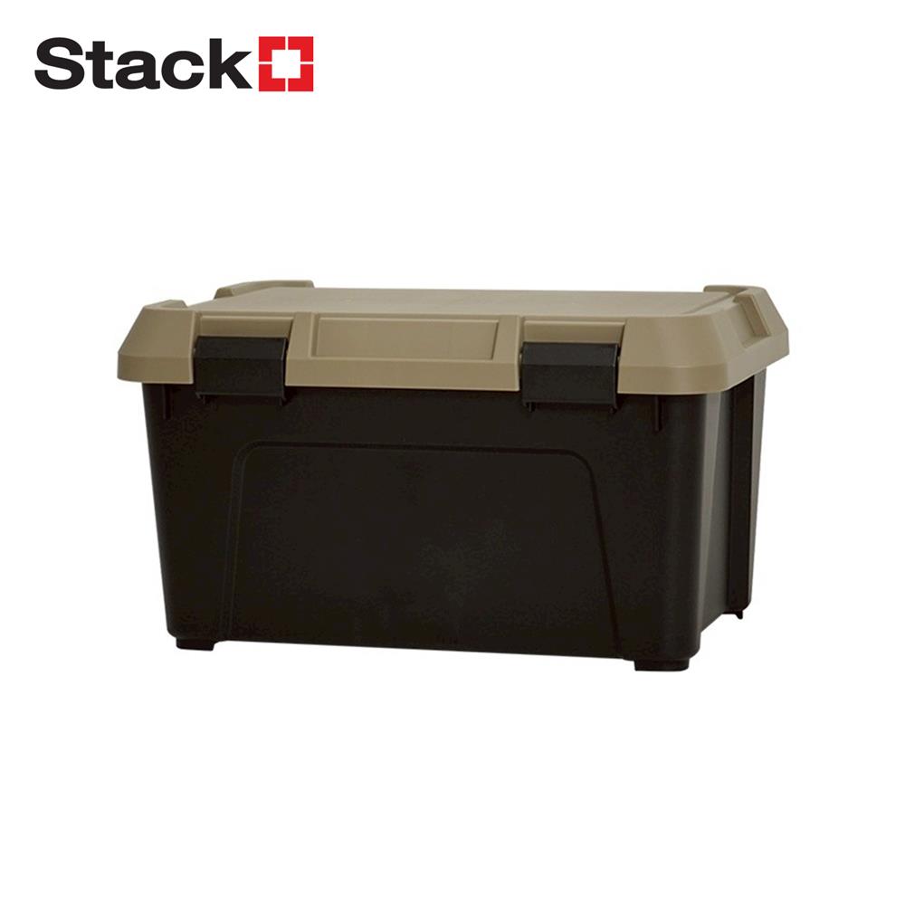 กล่องจัดเก็บท้ายรถ 38 ลิตร STACKO CARGO สีดำ/น้ำตาล_0
