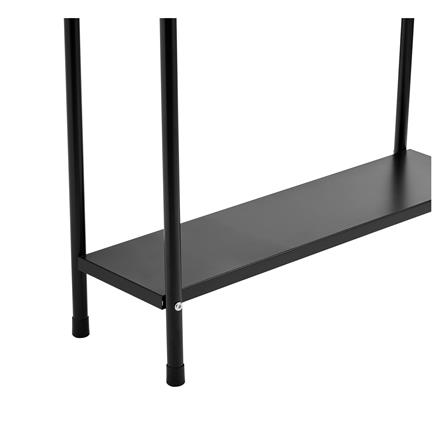 ราวพาดผ้า 2 เส้น PLIM RIGA 72.5x19.6x88.3 ซม. สีดำ_2