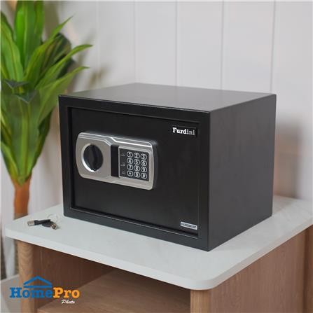 ตู้นิรภัย ELECTRONIC FURDINI 25NEK 35 ซม. สีดำ_5