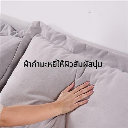 เตียง 6 ฟุต SB FURNITURE SNOOZE 19240955 สีเทา_3