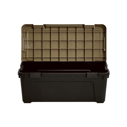 กล่องจัดเก็บท้ายรถ 54 ลิตร STACKO CARGO สีดำ/น้ำตาล_2