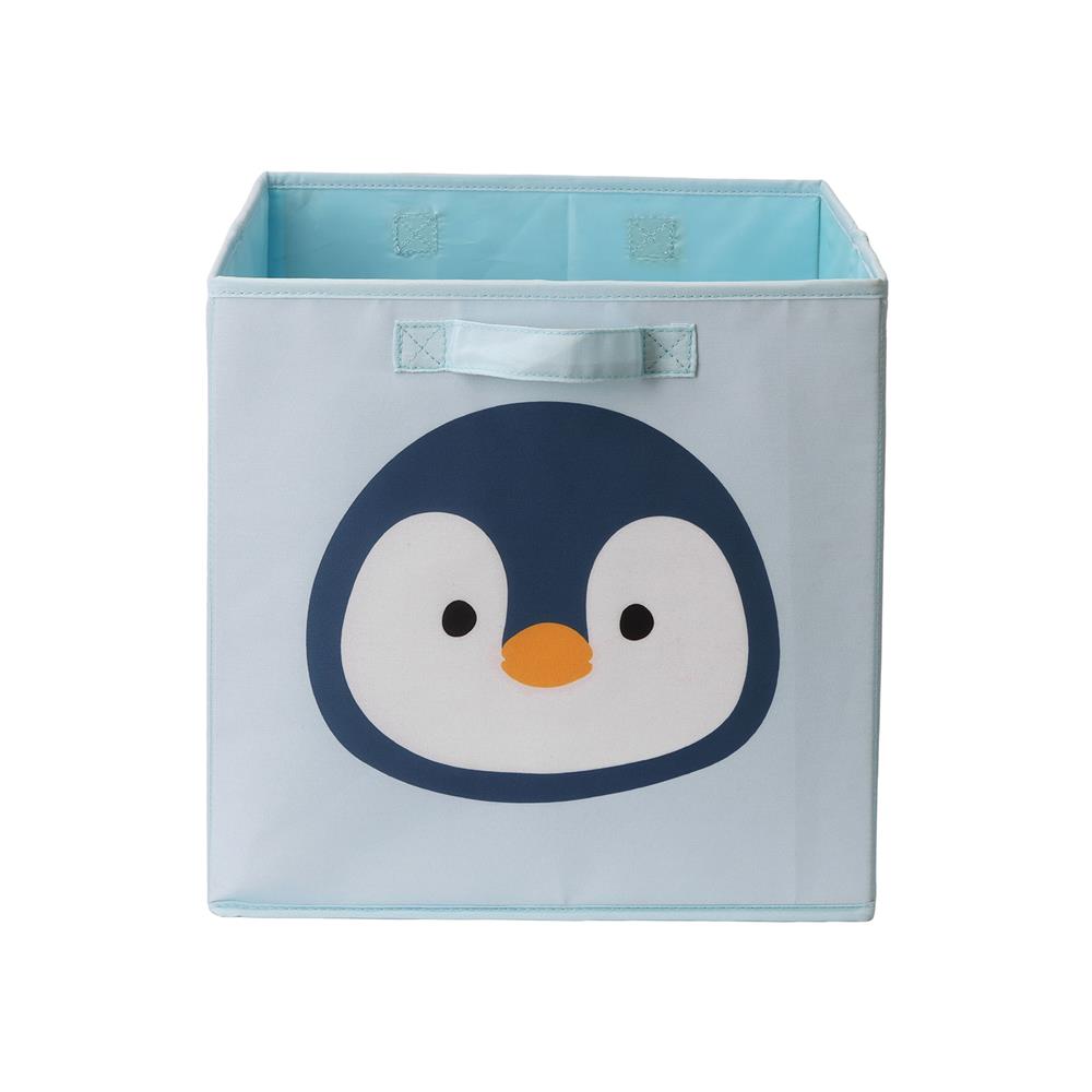 กล่องผ้าพับ STACKO LITTLE-P 33x38x33 ซม. สีฟ้า