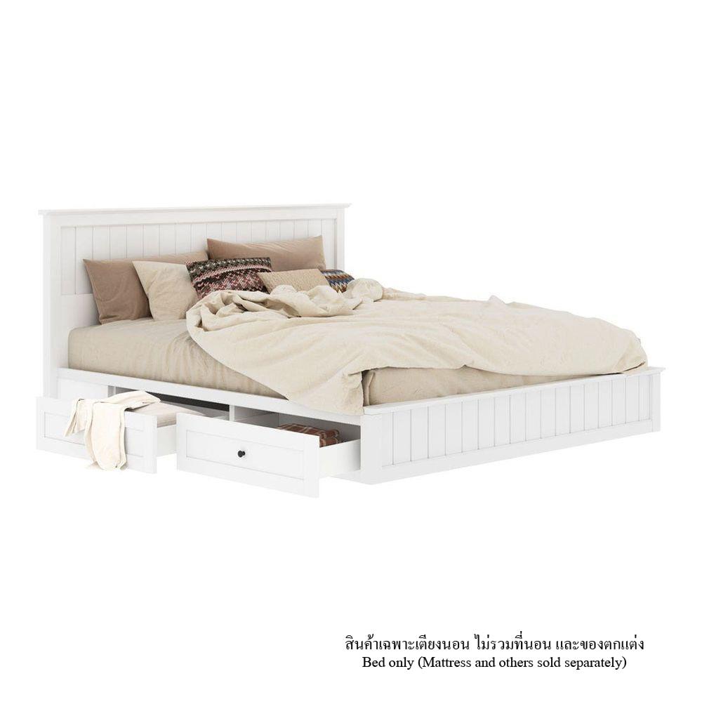 เตียง 5 ฟุต KONCEPT MONETA 19235304 สีขาว