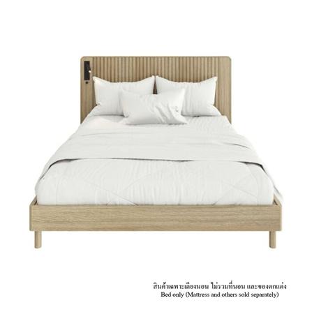 เตียง 5 ฟุต SB FURNITURE VALLEY 19237962 สีโอ๊ค_1