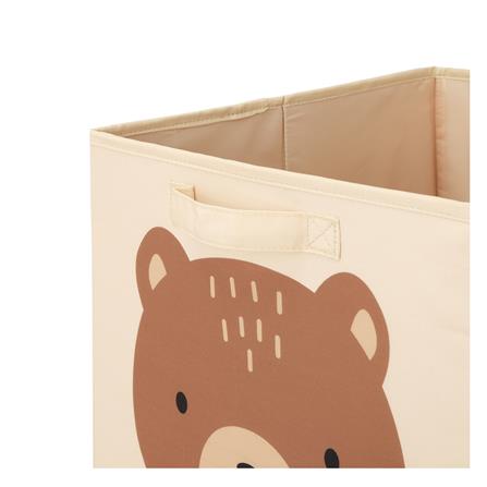 กล่องผ้าพับ STACKO LITTLE-B 33x38x33 ซม. สีน้ำตาล_3