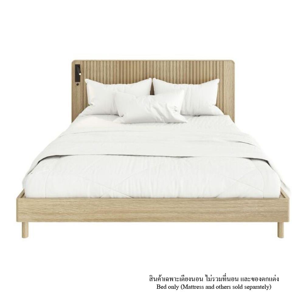 เตียง 6 ฟุต SB FURNITURE VALLEY 19237933 สีโอ๊ค