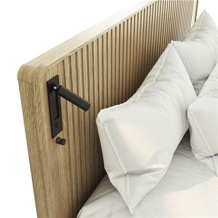 เตียง 6 ฟุต SB FURNITURE VALLEY 19237933 สีโอ๊ค_2