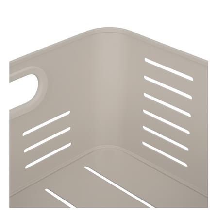 ตะกร้าอะลูมิเนียมสี่เหลี่ยมจัตุรัส KECH LEGACY SIZE L สีเบจ_3