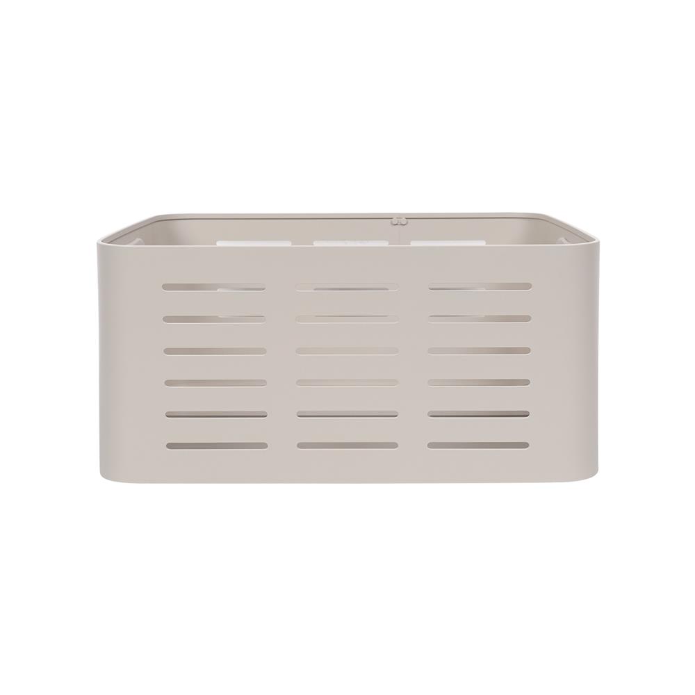 ตะกร้าอะลูมิเนียมสี่เหลี่ยมผืนผ้า KECH LEGACY SIZE M สีเบจ