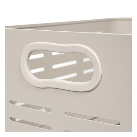 ตะกร้าอะลูมิเนียมสี่เหลี่ยมผืนผ้า KECH LEGACY SIZE M สีเบจ_3