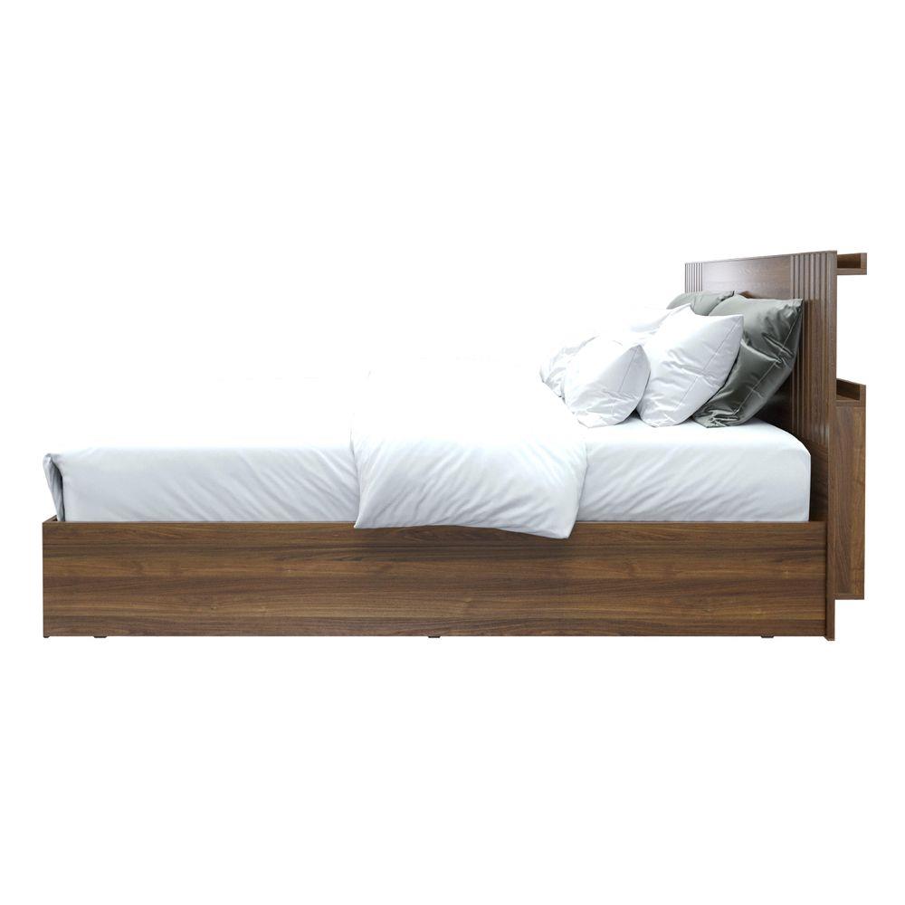 เตียง 6 ฟุต KONCEPT KUMAMOTO 19237089 สีวอลนัท