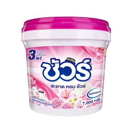 ผงซักฟอก SURE 7 กก. พิงค์ฟลาวเวอร์_0