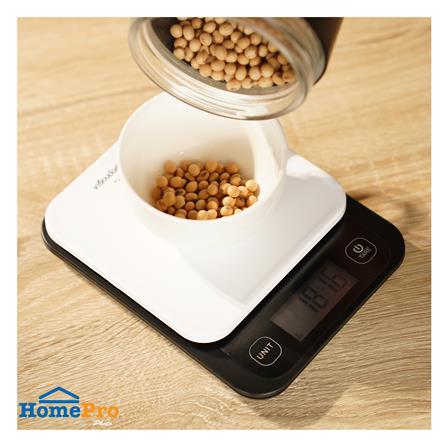 เครื่องชั่งน้ำหนักดิจิทัล KECH BONO สีขาว_4