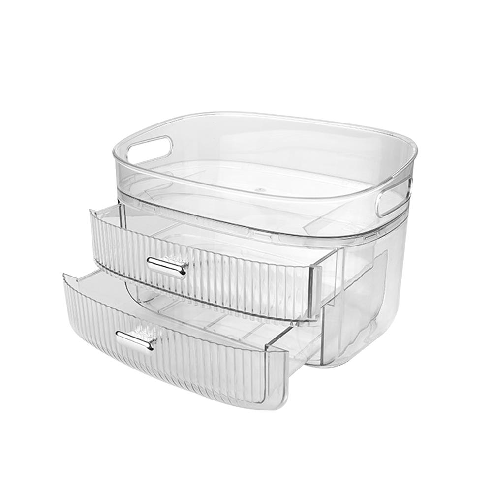 กล่องลิ้นชักจัดเก็บเครื่องสำอาง STACKO BREIS 28x19x18.5 ซม. สีใส