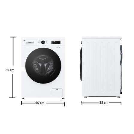 เครื่องซักผ้าฝาหน้า LG FB1208S5W 8 กก. 1200 RPM อินเวอร์เตอร์ สีขาว_7