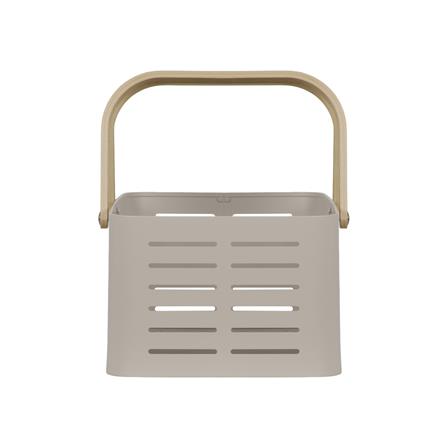 ตะกร้าอะลูมิเนียม มีหูหิ้ว KECH LEGACY SIZE L สีเบจ_3