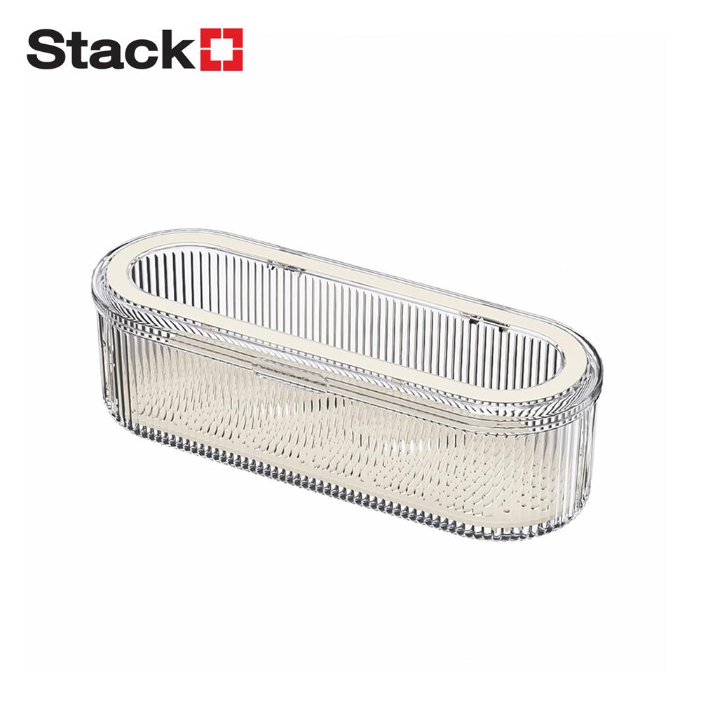 กล่องจัดเก็บเครื่องสำอาง STACKO BREIS 27.2x11x8.2 สีใส_0
