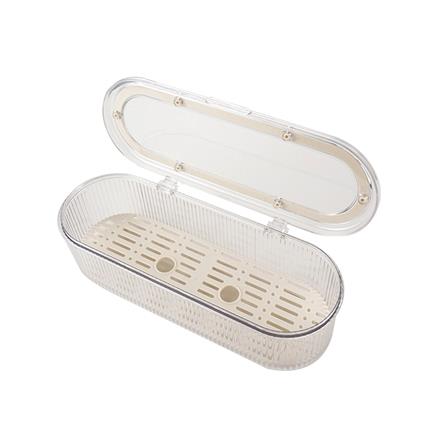 กล่องจัดเก็บเครื่องสำอาง STACKO BREIS 27.2x11x8.2 สีใส_2