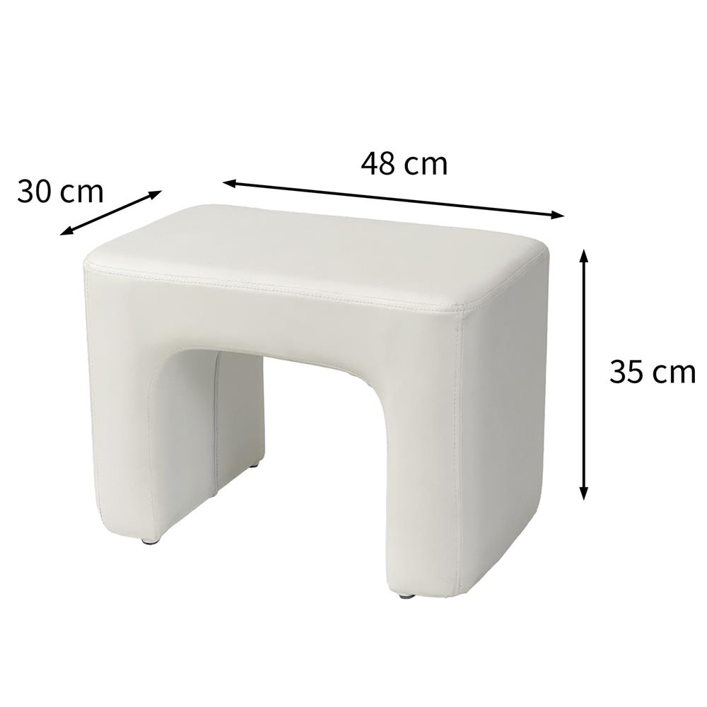 โต๊ะเด็ก FURDINI JERNY PU 48 ซม. สีขาว