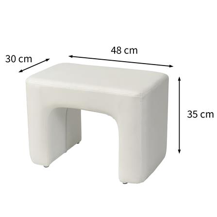 โต๊ะเด็ก FURDINI JERNY PU 48 ซม. สีขาว_9