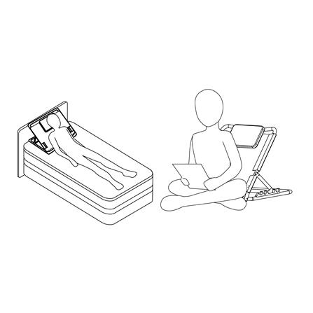 อุปกรณ์รองหลังปรับระดับได้ HOME LIVING STYLE LQX-110009_6