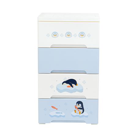 ตู้ลิ้นชัก 4 ชั้น STACKO LITTLE-P 37.6x31.7x69.2 ซม. สีฟ้า/ขาว_2