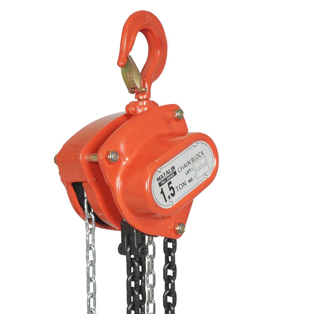 รอกโซ่เดี่ยว MATALL PRO HSZ-L 1.5 ตัน 3 เมตร