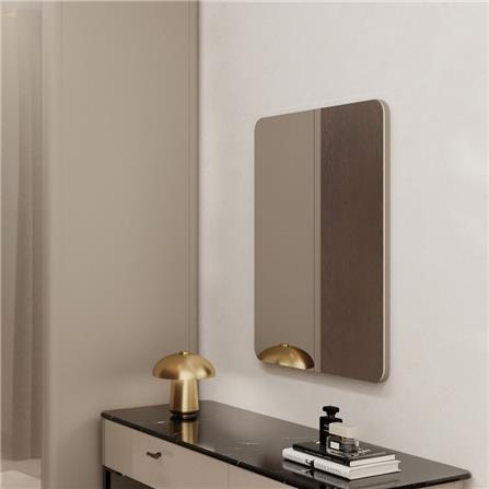 กระจกสำหรับตกแต่ง SB FURNITURE BLESS 19236033 60 ซม. สีเบจ_2