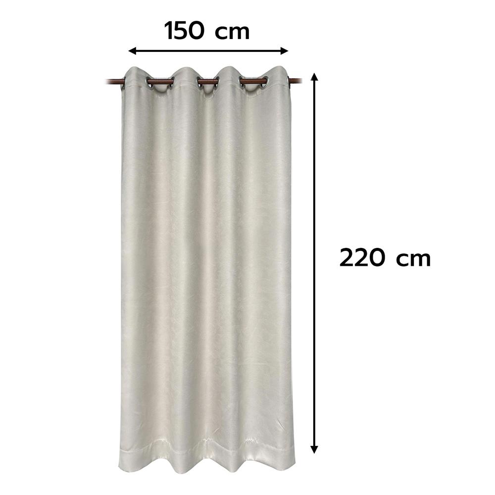 ผ้าม่าน EYELET HOME LIVING STYLE MARDY UV 150X220 ซม. สีครีม