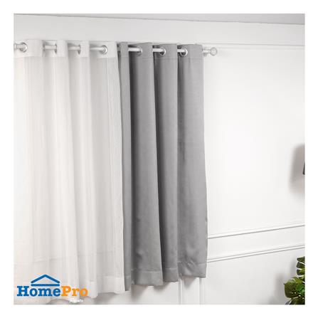 ผ้าม่าน EYELET HOME LIVING STYLE MARDY UV 150X160 ซม. สีเทา_3