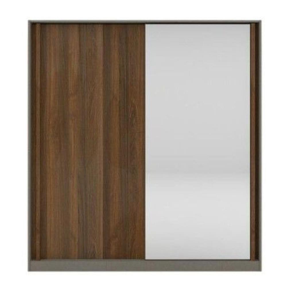 ตู้เสื้อผ้าบานเลื่อน KONCEPT BLOX 19222865 200 ซม. สีน้ำตาล