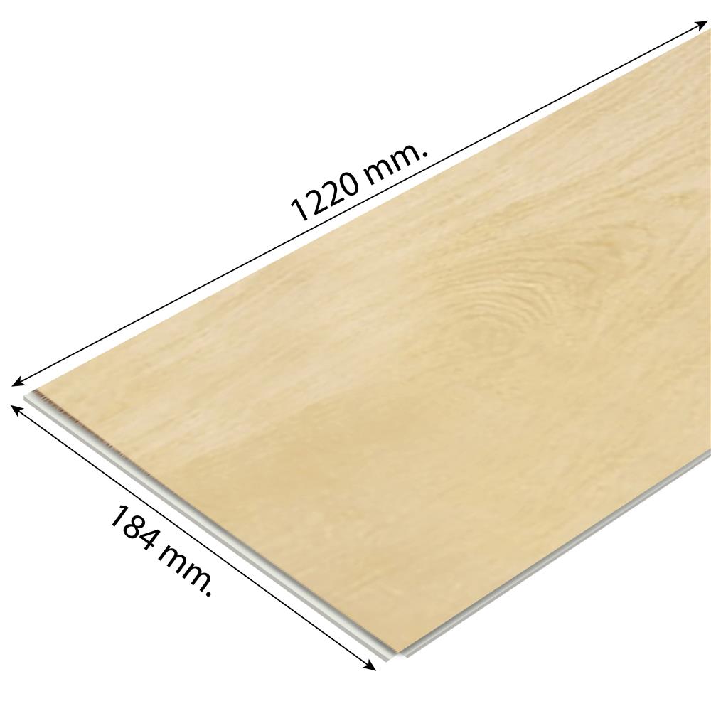 พื้น SPC DURAGRES 4 มม. 2.24 ตร.ม. สี POTHOS BEIGE (แพ็ก 10 ชิ้น)