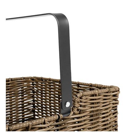 ตะกร้าหวายเทียมทรงสี่เหลี่ยมมีหูหิ้ว KECH HAZEL 26.3x26.3x24.5 ซม._4