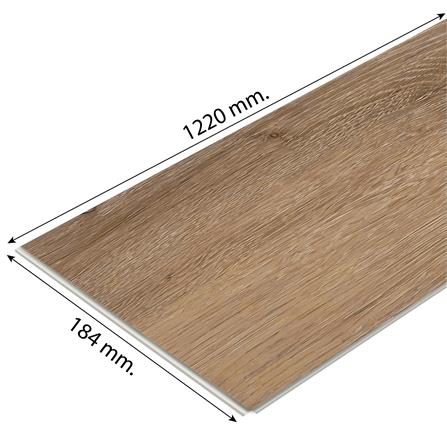 พื้น SPC DURAGRES 4 มม. 2.24 ตร.ม. สี ARECA BROWN (แพ็ก 10 ชิ้น)_2