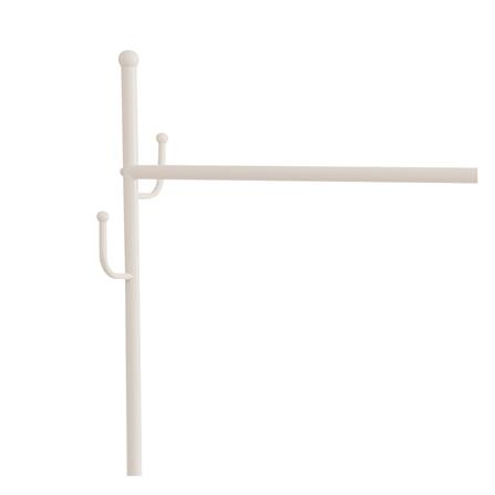 ราวแขวนผ้าพร้อมตะกร้าใส่ของ PLIM ZURICH 80 ซม. สีครีม_4