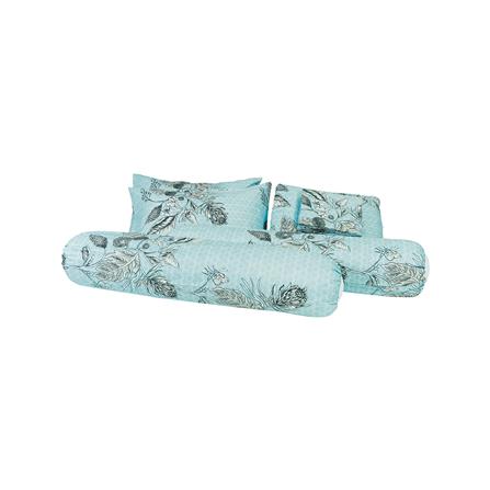 ชุดผ้าปูที่นอน 6 ฟุต (ชุด 6 ชิ้น) PICASSO CLASSIC FLORA GREENMINT_1