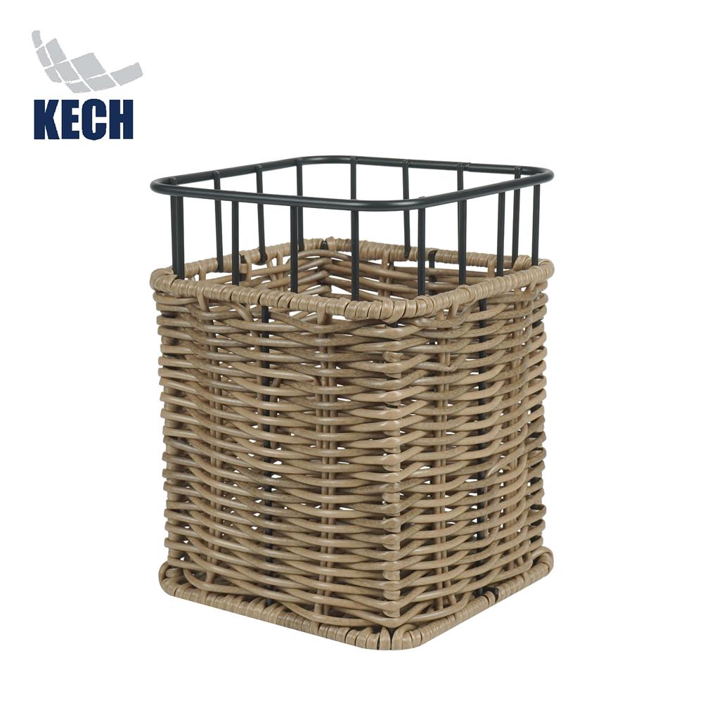 ตะกร้าหวายเทียมเหลี่ยมใส่ช้อนส้อม KECH HAZEL SIZE M_0