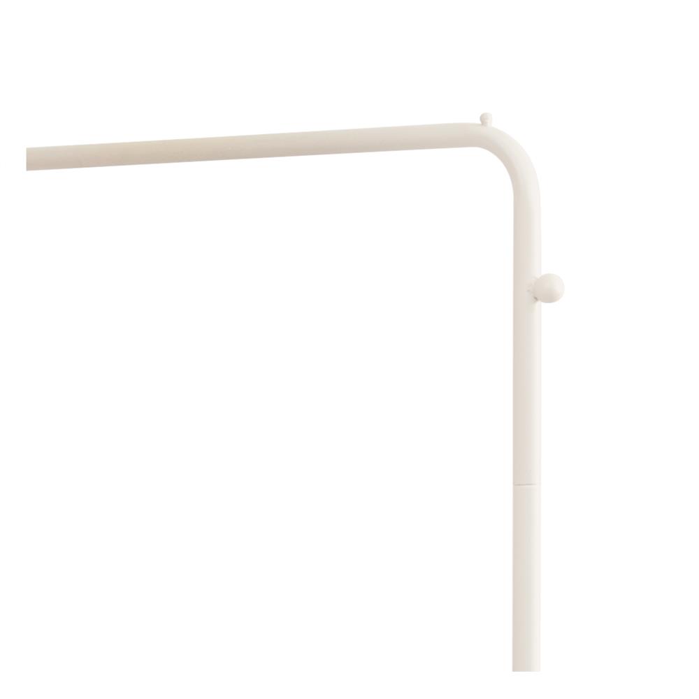 ราวแขวนผ้าพร้อมที่เก็บของ PLIM COMO 60 ซม. สีครีม