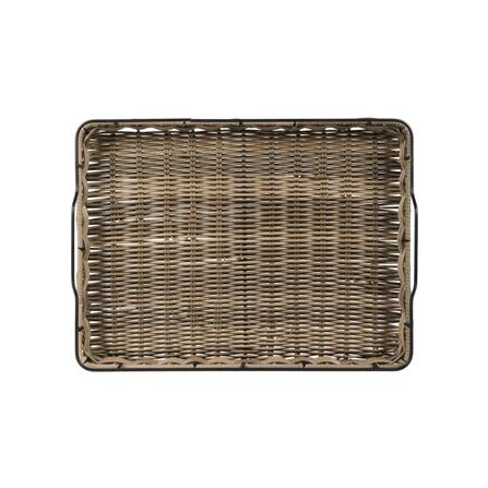 ถาดเสิร์ฟหวายเทียม KECH HAZEL 40x30.3x8 ซม._3