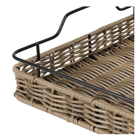 ถาดเสิร์ฟหวายเทียม KECH HAZEL 40x30.3x8 ซม._4