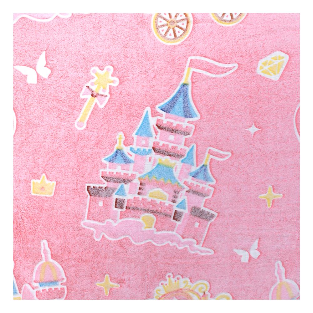 ผ้าห่มเรืองแสง SNAZZ CASTLE 50x60 นิ้ว สี PINK