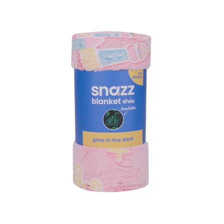 ผ้าห่มเรืองแสง SNAZZ CASTLE 50x60 นิ้ว สี PINK_4