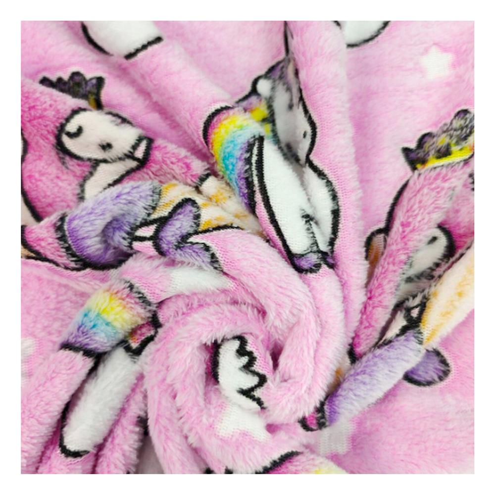 ผ้าห่มเรืองแสง SNAZZ UNICORN 50x60 นิ้ว สี PINK