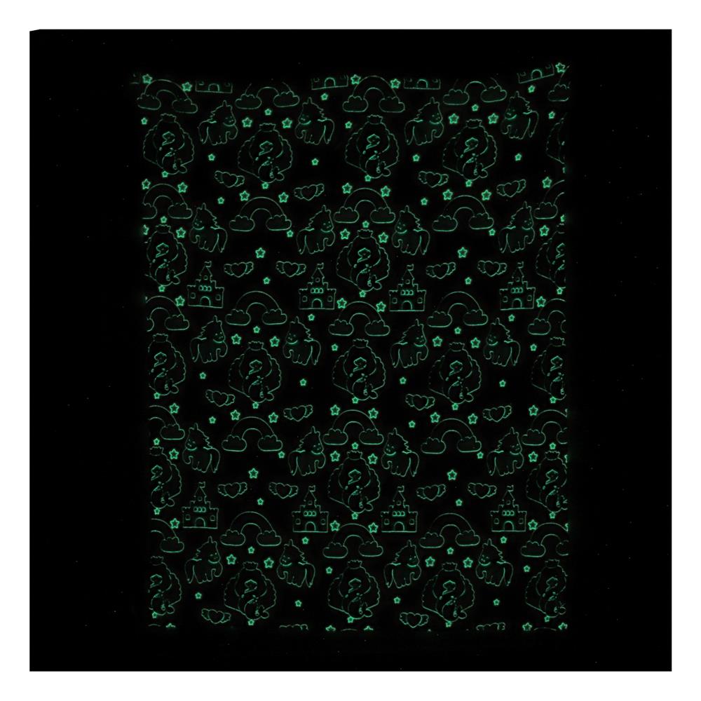 ผ้าห่มเรืองแสง SNAZZ UNICORN 50x60 นิ้ว สี PINK